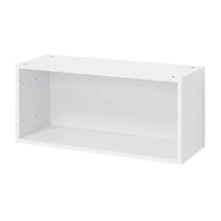 Caisson haut de cuisine GoodHome Caraway Blanc H. 36 cm x l. 80 cm
