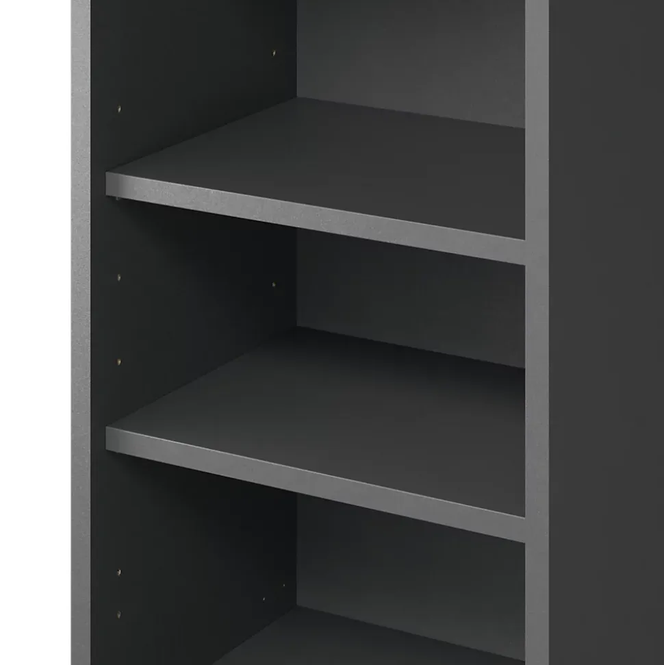 Caisson haut de cuisine GoodHome anthracite H. 72 cm x L. 40 cm