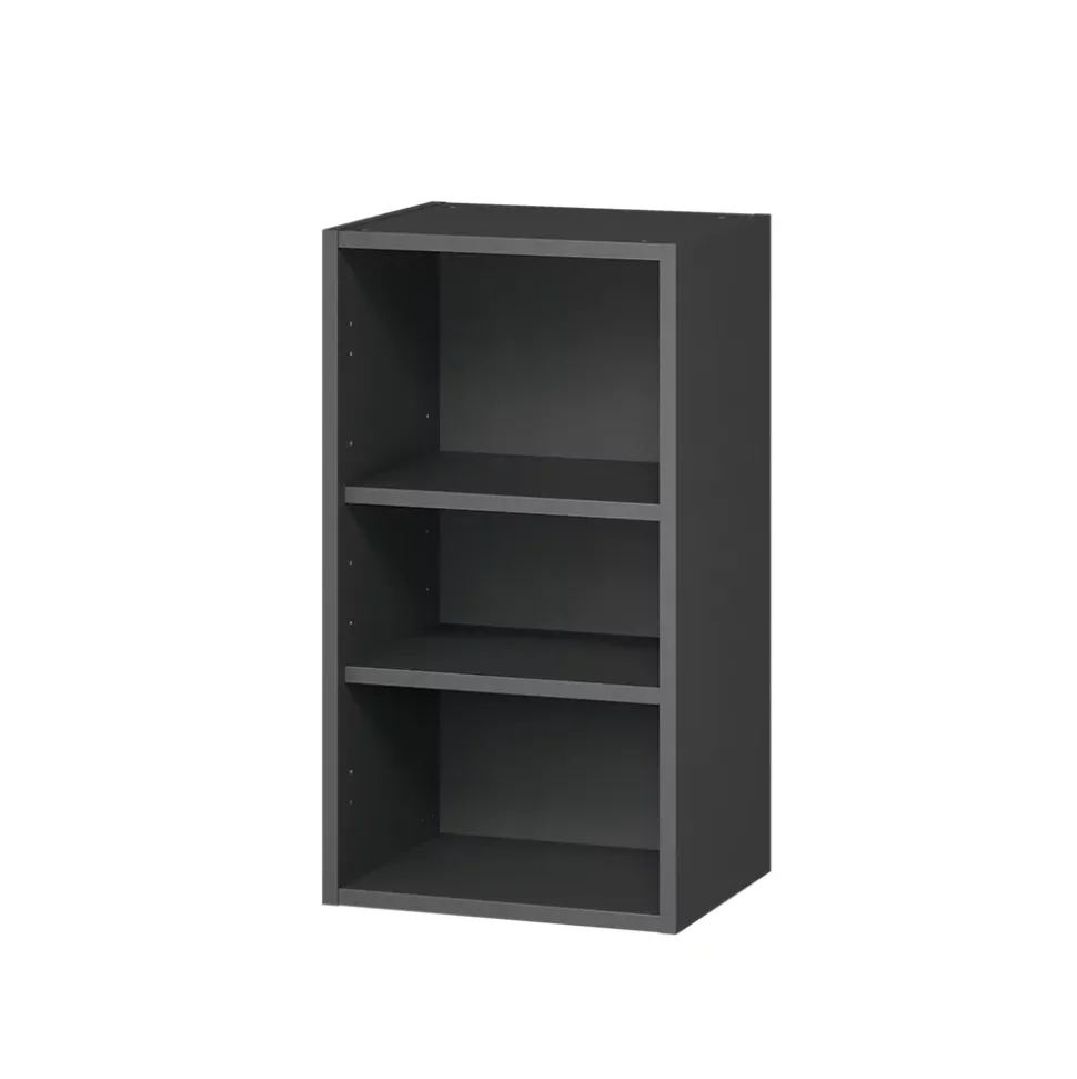 Caisson haut de cuisine GoodHome anthracite H. 72 cm x L. 40 cm