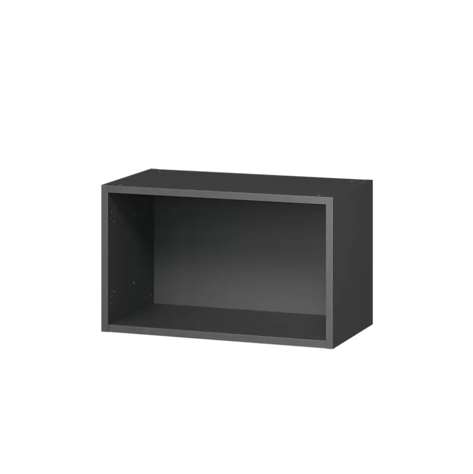 Caisson haut de cuisine GoodHome anthracite H. 36 cm x l. 60 cm