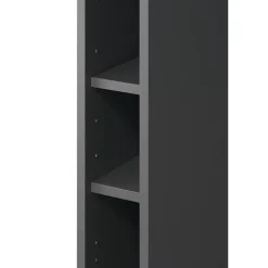 Caisson haut de cuisine GoodHome anthracite H. 72 cm x L. 15 cm