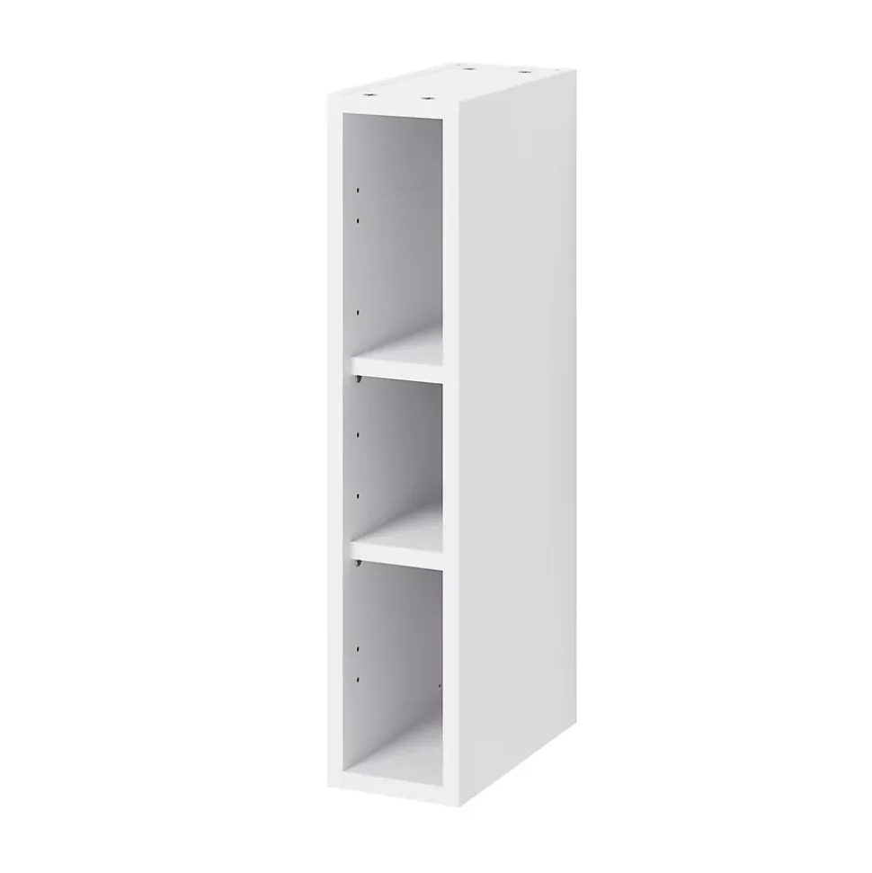 Caisson haut de cuisine GoodHome Caraway Blanc H. 72 cm x l. 15 cm