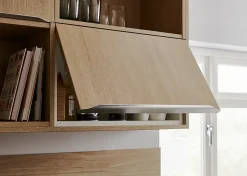 Caisson haut de cuisine ouvert GoodHome Caraway Chêne H. 36 cm x l. 60 cm