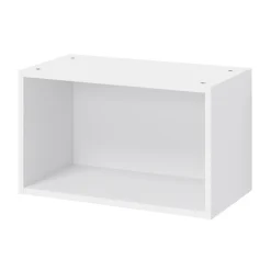 Caisson haut de cuisine ouvert GoodHome Caraway Blanc H. 36 cm x l. 60 cm