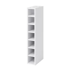 Caisson range bouteilles GoodHome Caraway Blanc H. 90 cm x l. 15 cm