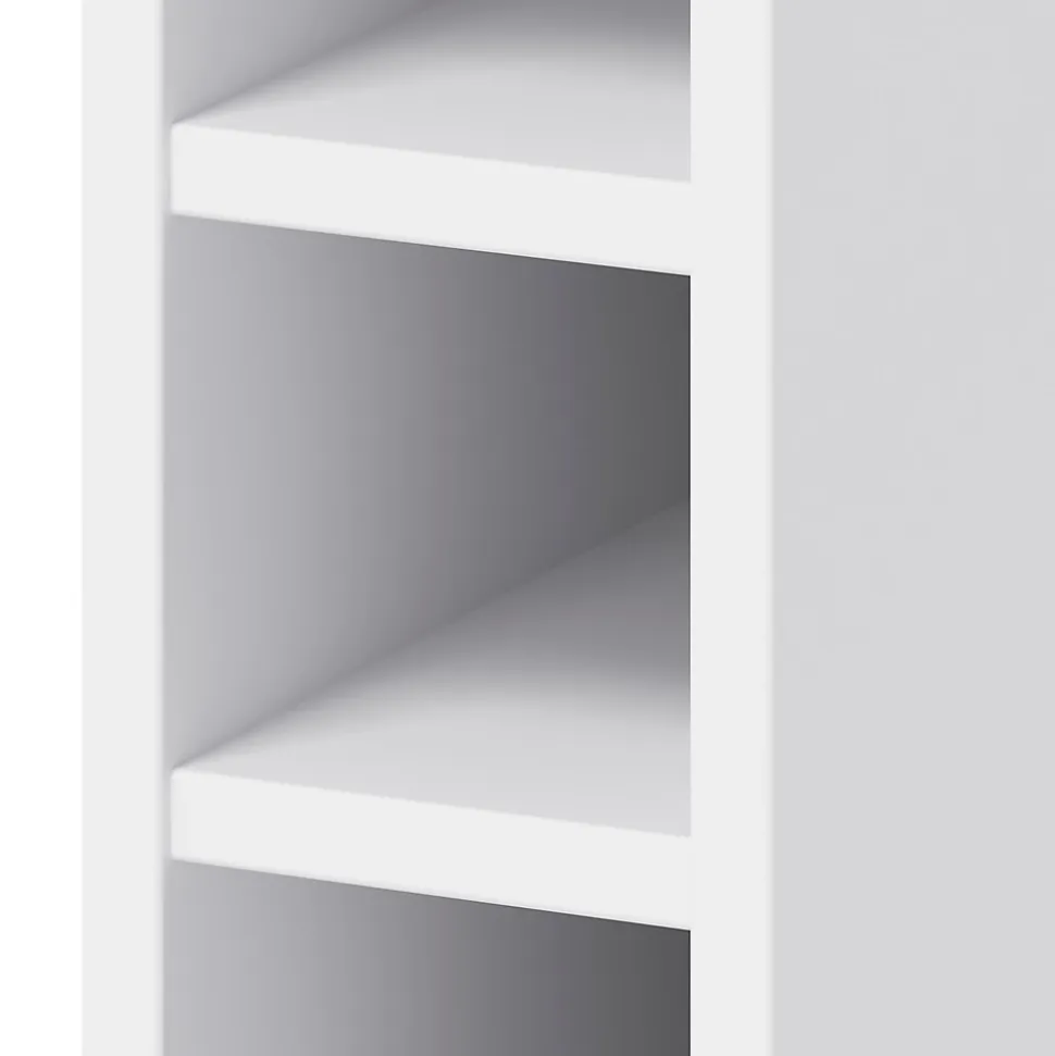 Caisson range bouteilles GoodHome Caraway Blanc H. 90 cm x l. 15 cm