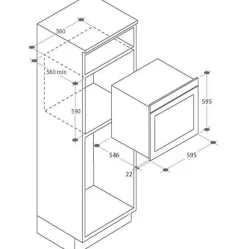 CANDY Four multifonction pyrolyse wifi FCT686XWIFI