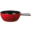 Caquelon en fonte 24cm rouge Stockli 7324.0214