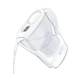 Carafe d'eau filtrante Brita Marella blanche + 1 cartouche