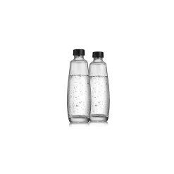 Carafe en verre Duo Sodastream avec 2 carafes transparentes de 1000 ml