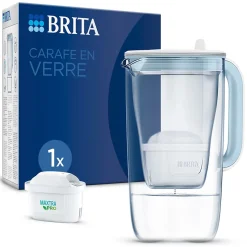 Carafe filtrante en verre Brita One blue 2,5L