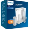 Carafe filtrante instantanée avec 1 filtre inclus Philips PHAWP2980WH/24