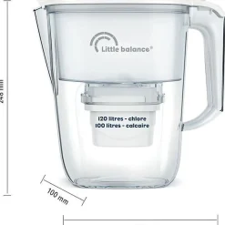 Carafe filtrante LITTLE BALANCE 8592