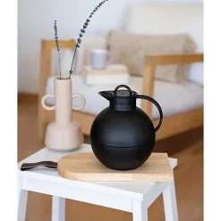 Carafe isotherme 1 litre ronde élégante Kugel Alfi - Gris Foncé