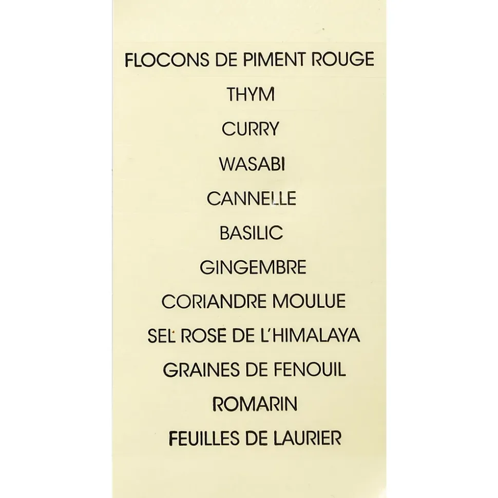 Carrousel à épices - 12 pots - Epices incluses