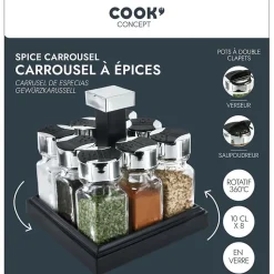 Carrousel à épices 10 Pots Cooking