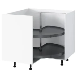 Carrousel d'angle 3/4 pour meuble de cuisine GoodHome Pebre 93 cm