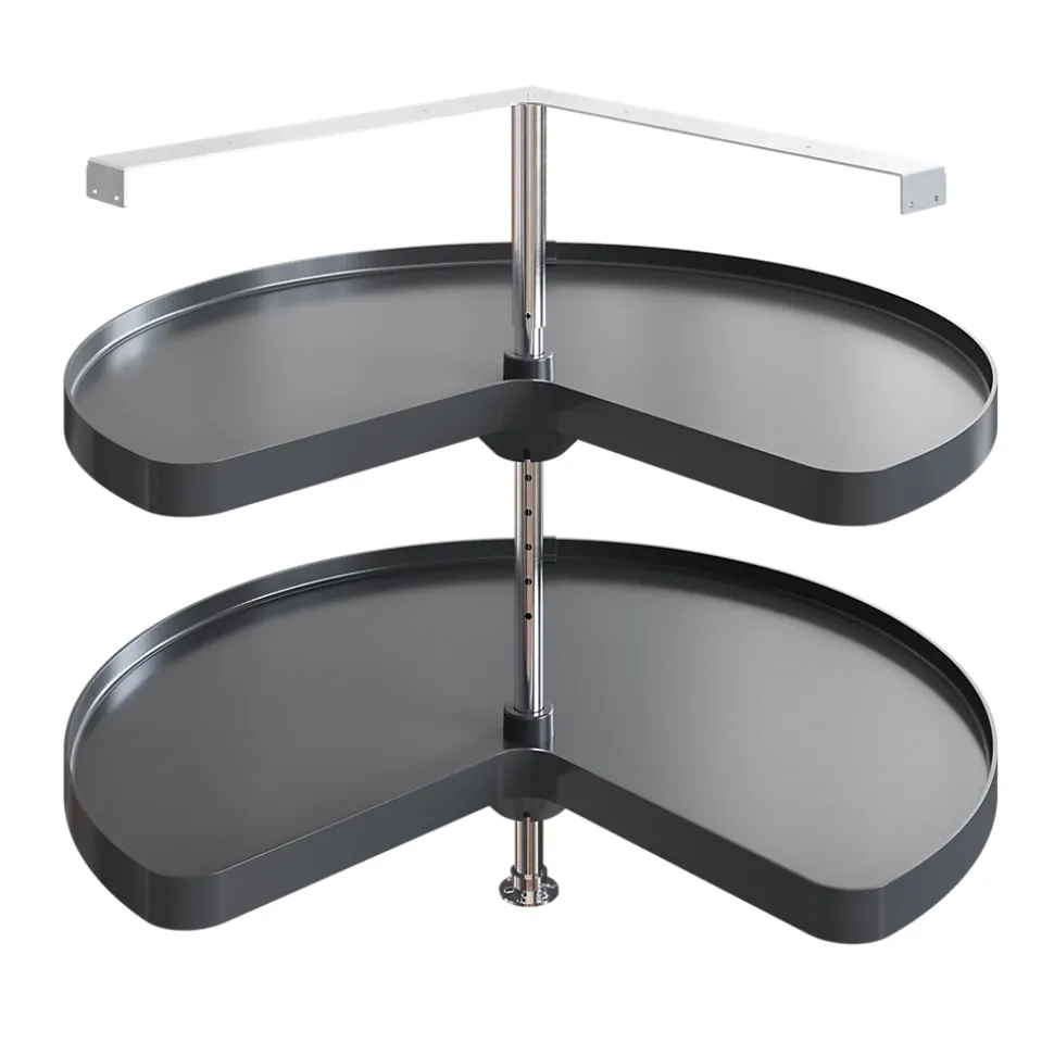 Carrousel d'angle 3/4 pour meuble de cuisine GoodHome Pebre, 93 cm