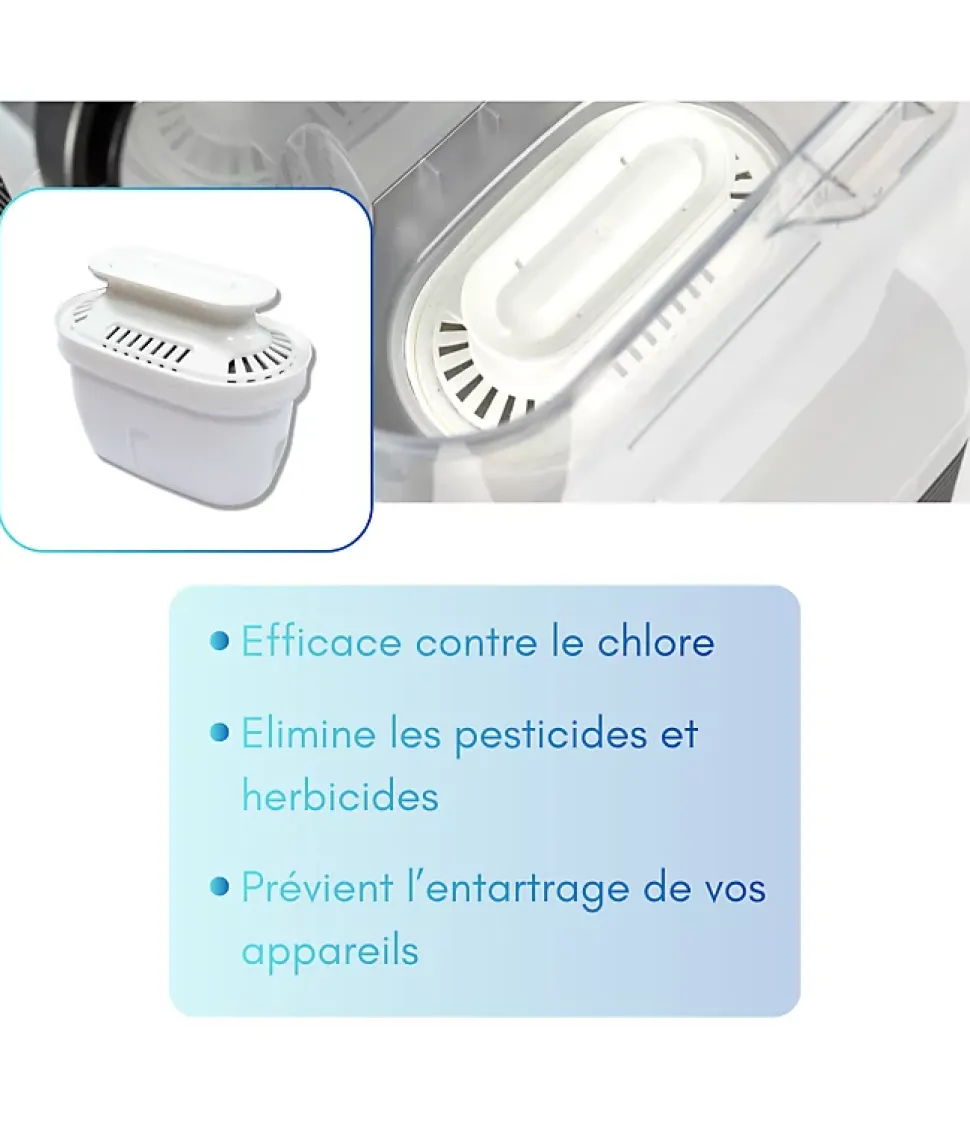 Cartouche pour fontaine à eau domestique universelle WD4