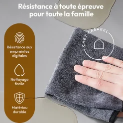 CASABEL Poubelle Tri 3x20L Inox Chrome 60L, anti-Traces, Anti-Odeurs, à Pédales, Idéale pour le Recyclage Cuisine