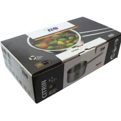 Casserole en inox 16 cm capacité 1,3 litres Elo Citrin