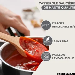 Casserole en inox 12 cm Fackelmann Geneva