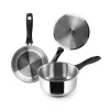 Casserole inox induction 20 cm