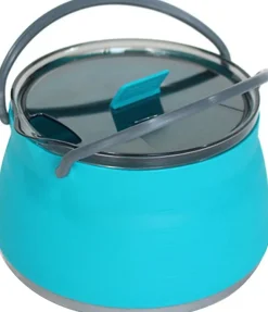 Casserole portable et pliable en silicone