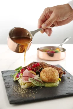 Casseroles miniatures avec bec verseur - Hendi - l0.1- L0.1- P0.1- h3-