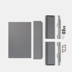 Casserolier GoodHome Soto Anthracite l. 80 cm