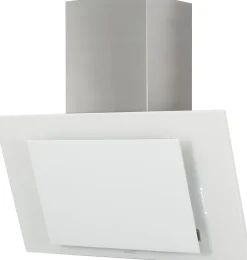 CATA Hotte décorative inclinée THALASSA 600XGWH 60cm blanche