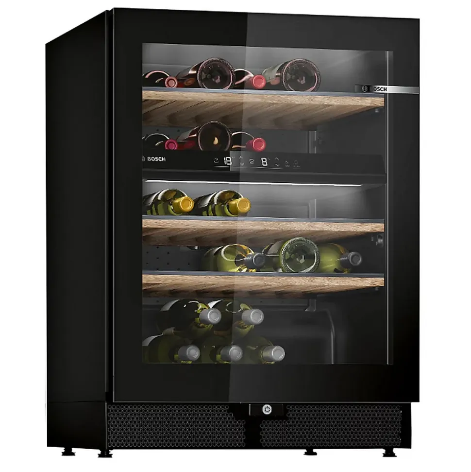 Cave à vin 44 bouteilles double zone noir Bosch KWK16ABGB