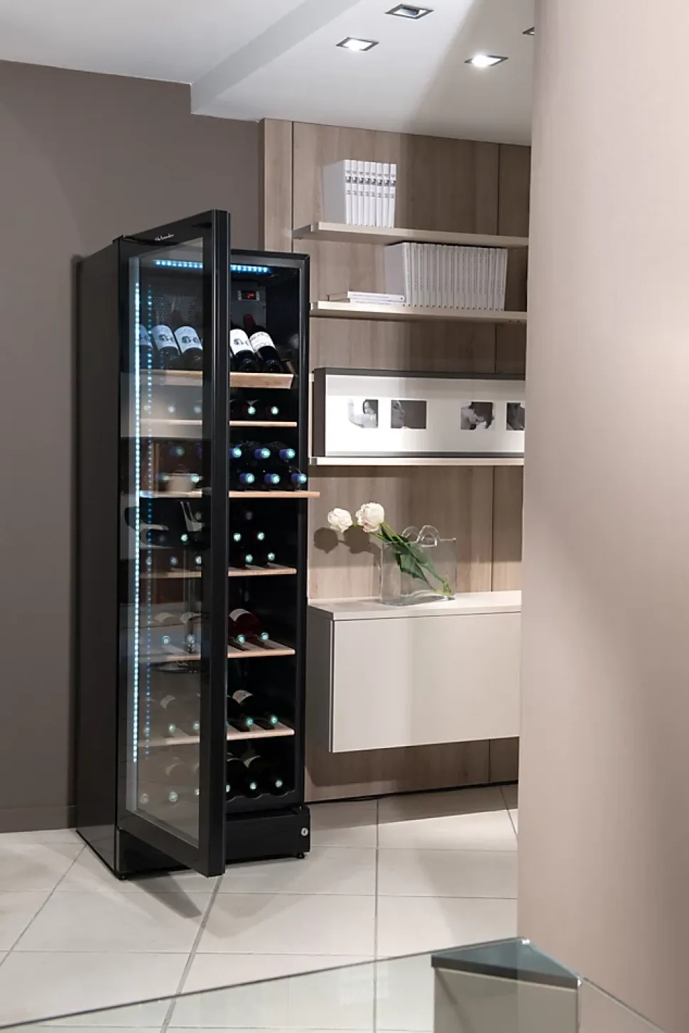 Cave à vin de Vieillissement Température Multi Zone VIP196 - 195 Bouteilles - La Sommelière