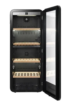 Cave de Vieillissement Double Zone APOGEE DZ - La Sommelière - Noir - l55.5- L0.1- P58- h145