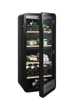 Cave de Vieillissement Double Zone APOGEE DZ - La Sommelière - Noir - l55.5- L0.1- P58- h145