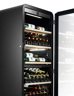 Cave de Vieillissement Double Zone APOGEE DZ - La Sommelière - Noir - l65.5- L0.1- P69- h177