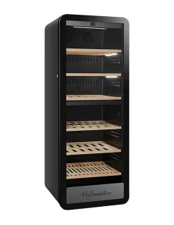 Cave de Vieillissement Double Zone APOGEE DZ - La Sommelière - Noir - l65.5- L0.1- P69- h177