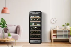 Cave de Vieillissement Double Zone APOGEE DZ - La Sommelière - Noir - l65.5- L0.1- P69- h177