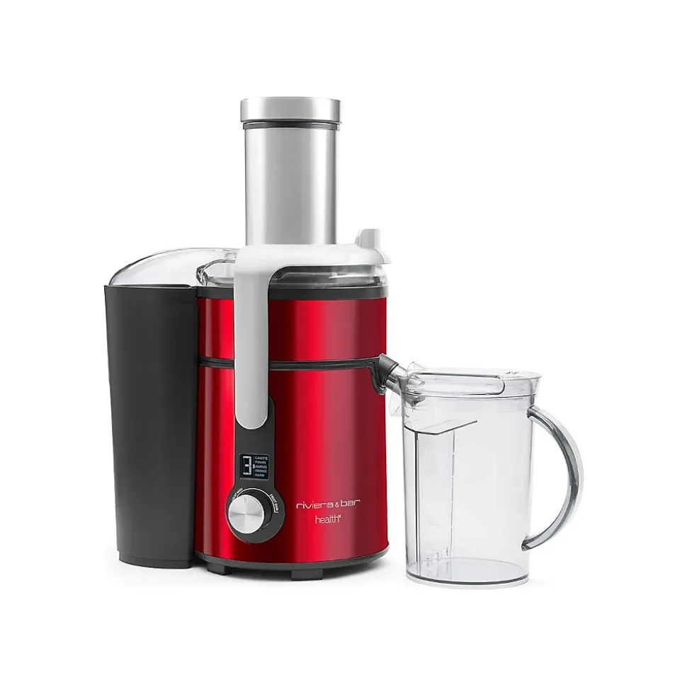 Centrifugeuse Riviera Et Bar Centrifugeuse digitale inox rouge