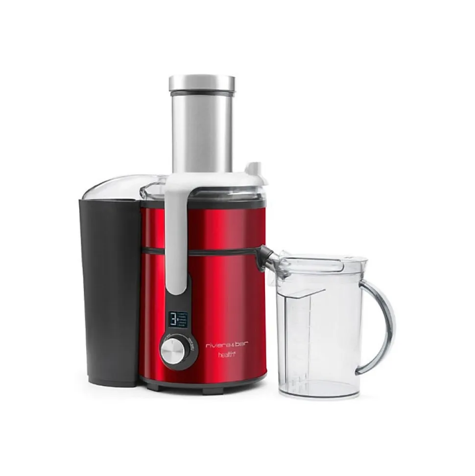 Centrifugeuse Riviera Et Bar Centrifugeuse digitale inox rouge