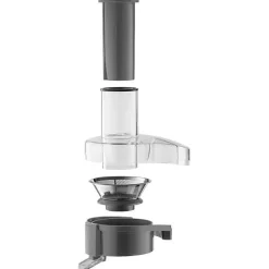 Centrifugeuse SENCOR SJE1055SS 800W argent inox tube 75 mm 1,6L bac à pulpe