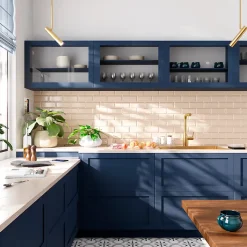 Ceramia Timeless Évier de cuisine encastrable inox 304, 1 bac , 68x45x21 cm, Or brossé PVD