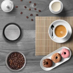 CG250 Moulin à café électrique 250W Capacité 75 g Acier inoxydable Mouture des grains de café pour espresso cappuccino Duronic