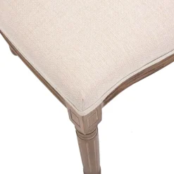 Chaise Cléon lin en cannage - Atmosphera