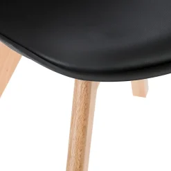 Chaise de table Baya Atmosphera H.81 cm noir