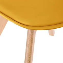 Chaise de table Baya Atmosphera H.81 cm jaune