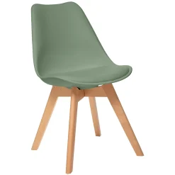 Chaise de table Baya Atmosphera H.81 cm vert kaki