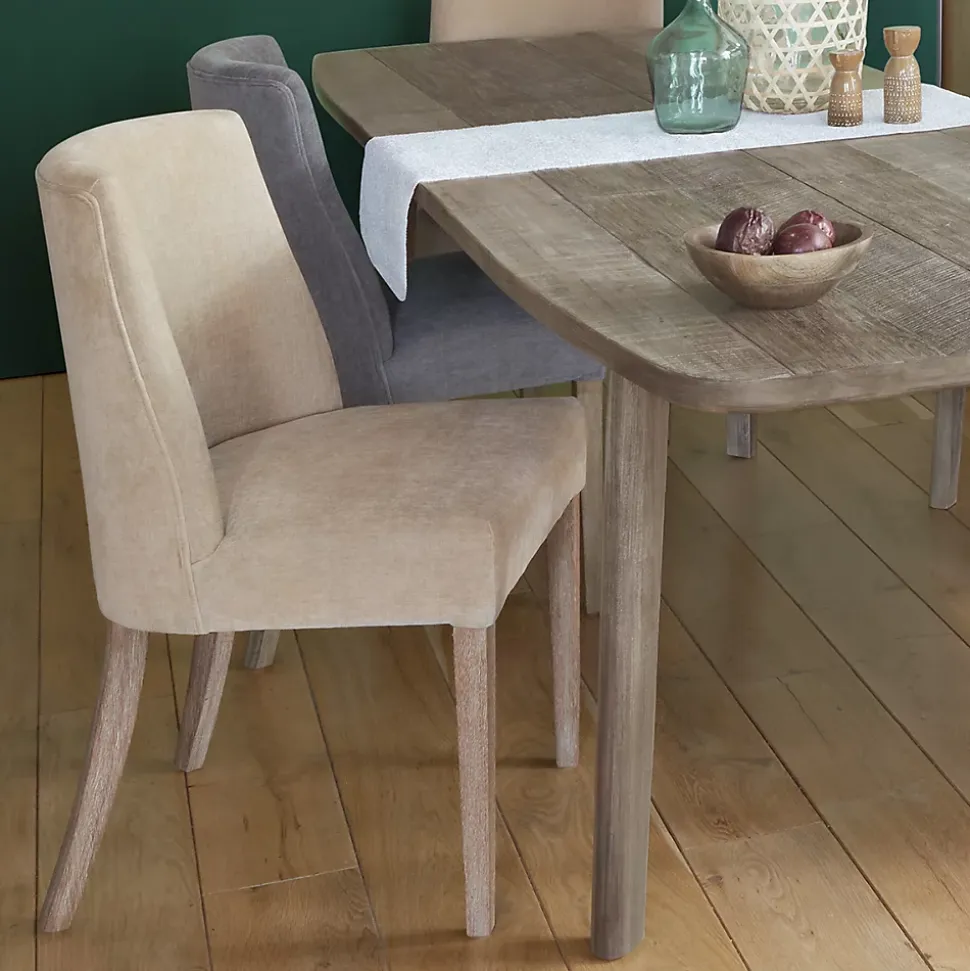 Chaise Livia - beige lin - Atmosphera