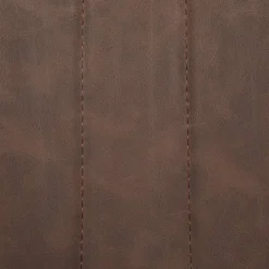 Chaise Olwen marron effet cuir - Atmosphera