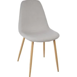 Chaise Roka gris clair - Atmosphera